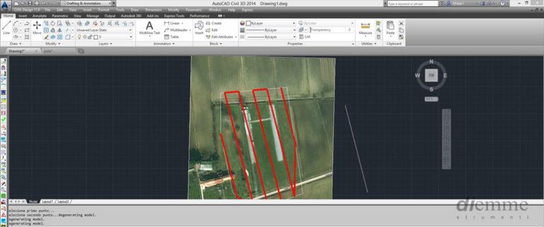 Diemme rilevamento software drone